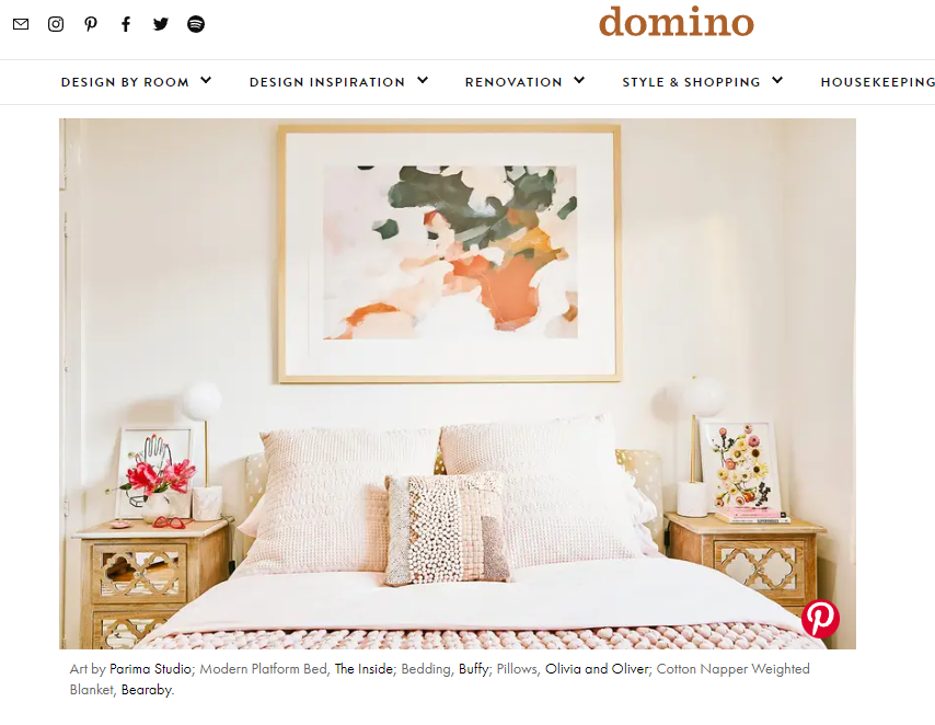 Otonio art print in Domino