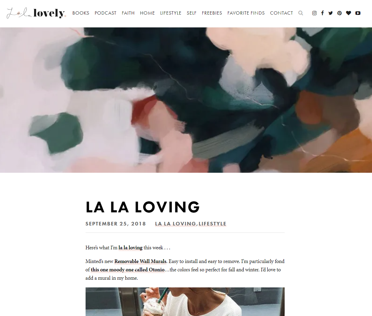 Otonio Mural in La La Lovely