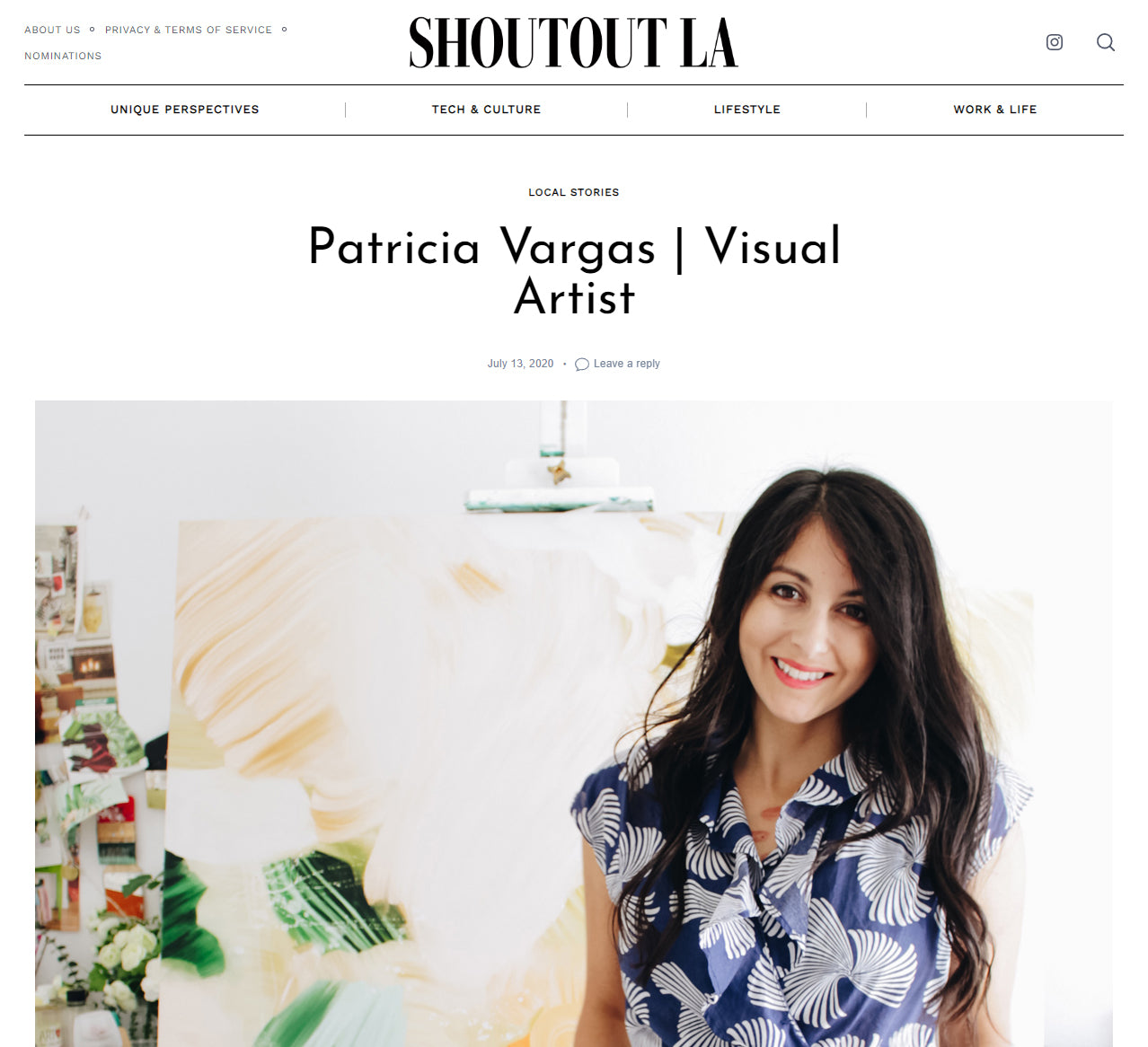 Interview in ShoutOut LA