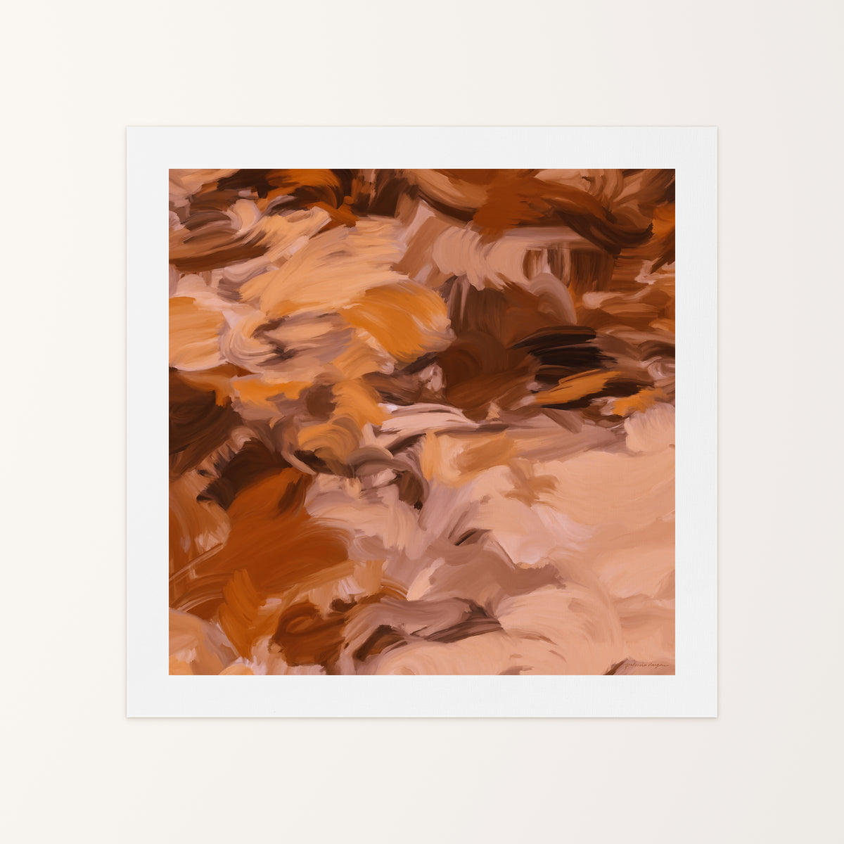 Crosswinds No.2, Square Matte Canvas Print