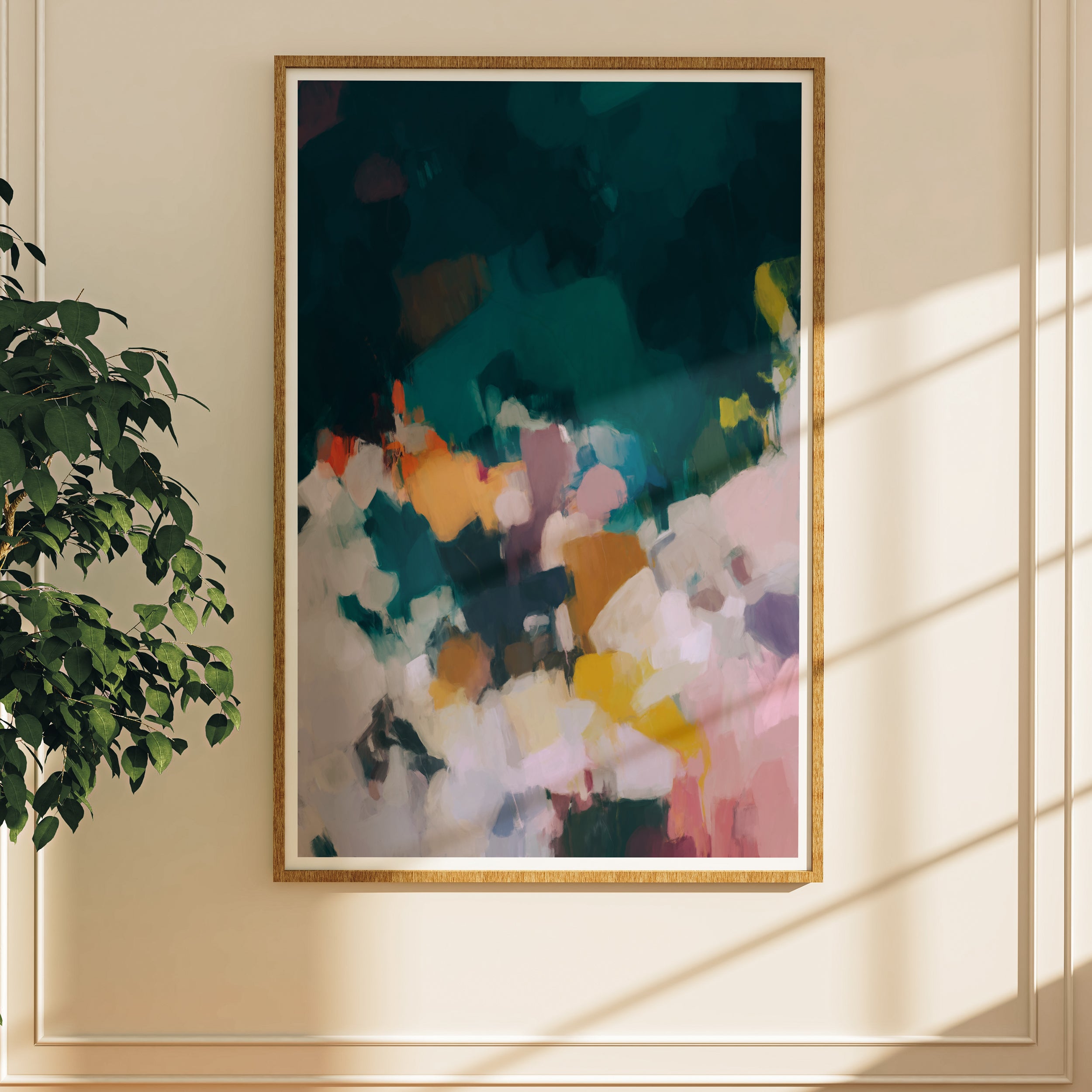 Ombrie, Vertical Print on Paper