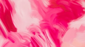 Video of Florie, pink and orange colorful abstract wall art print by Parima Studio.