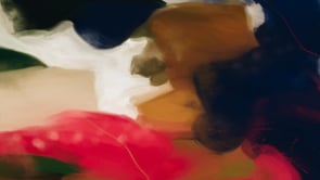 Video of Roux, pink and navy blue colorful abstract wall art print by Parima Studio