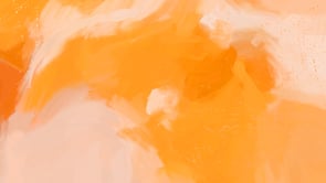 Video of Sweet Orange, orange and pink colorful abstract wall art print by Parima Studio