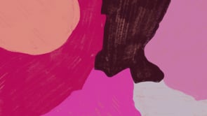 Video of Color Field No.8, pink and brown colorful abstract wall art print by Parima Studio