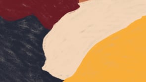 Video of Color Field No.10, brown and yellow, colorful abstract wall art print by Parima Studio