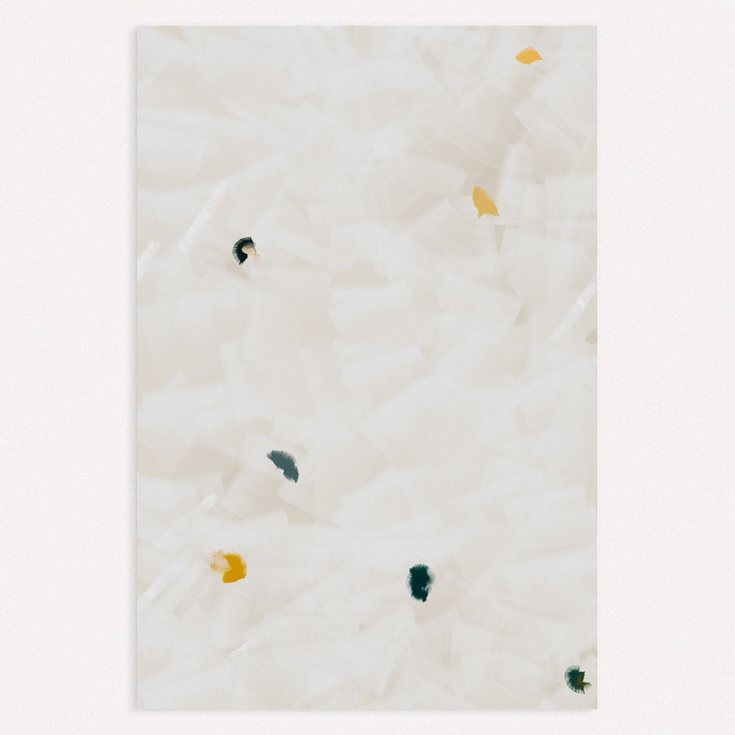 In Flight No.6, colorful abstract wall art prints by Parima Studio