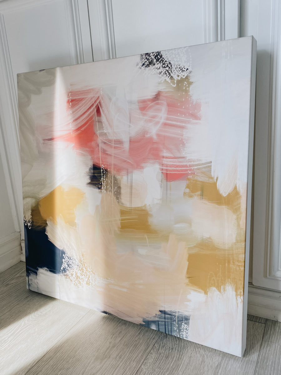 Emmi, colorful abstract wall art prints by Parima Studio