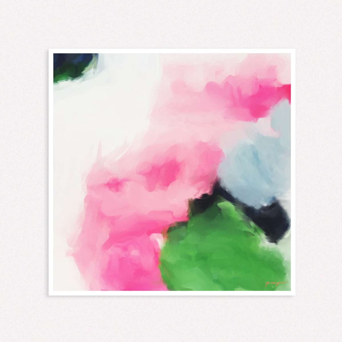 Jenny, abstract art print by Patricia Vargas of Parima Studio