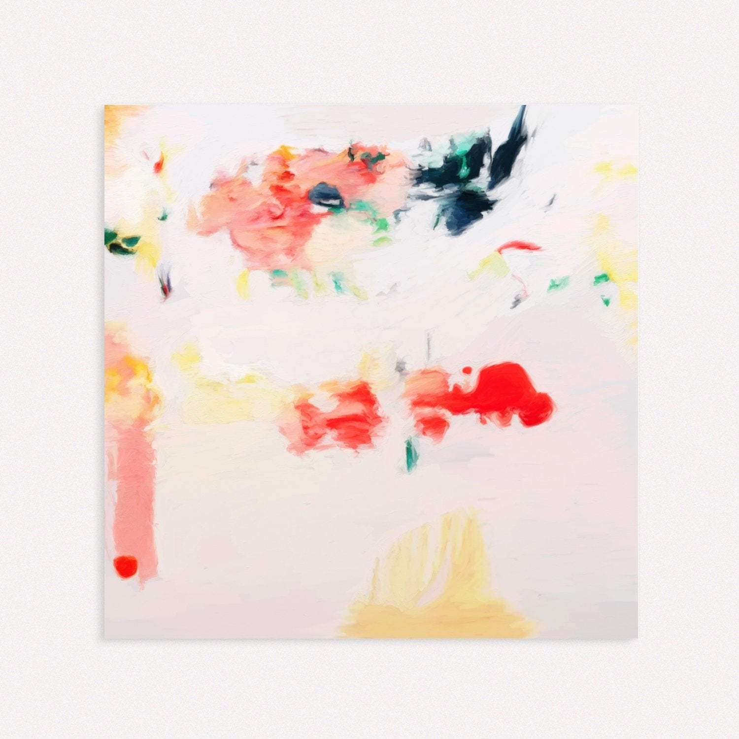 Kate, colorful abstract wall art prints by Parima Studio