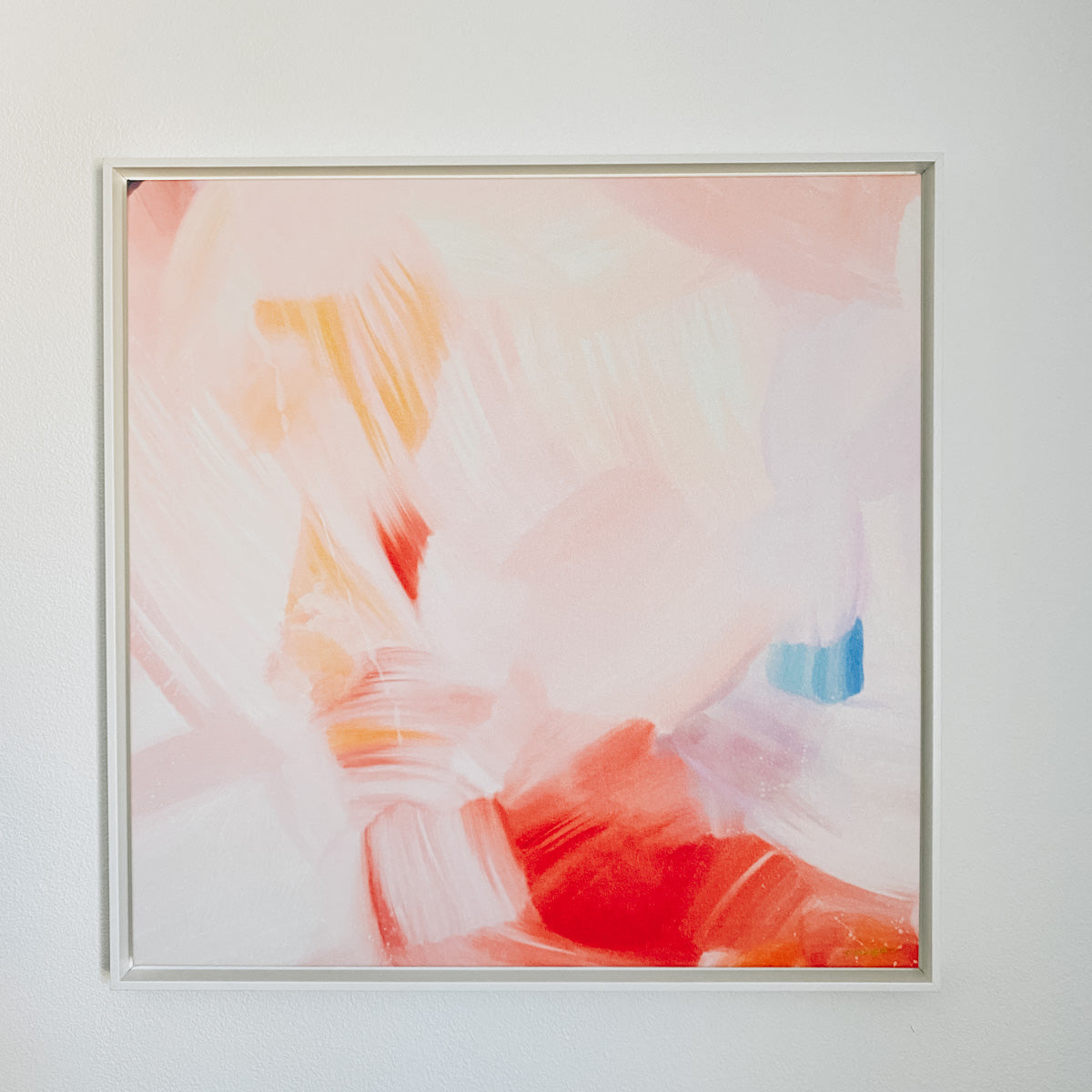 Magnolia, colorful abstract wall art prints by Parima Studio