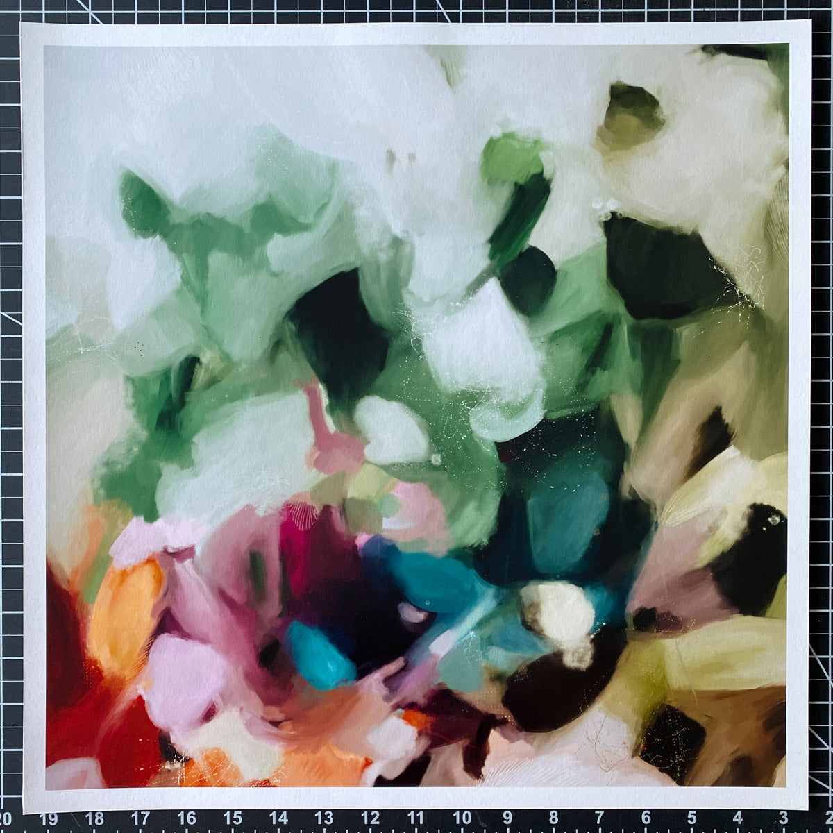 Marisol, colorful abstract wall art prints by Parima Studio