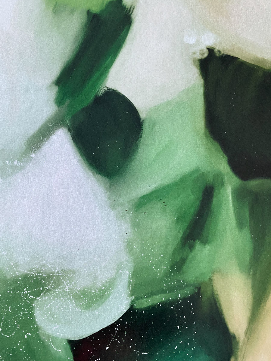 Marisol, colorful abstract wall art prints by Parima Studio