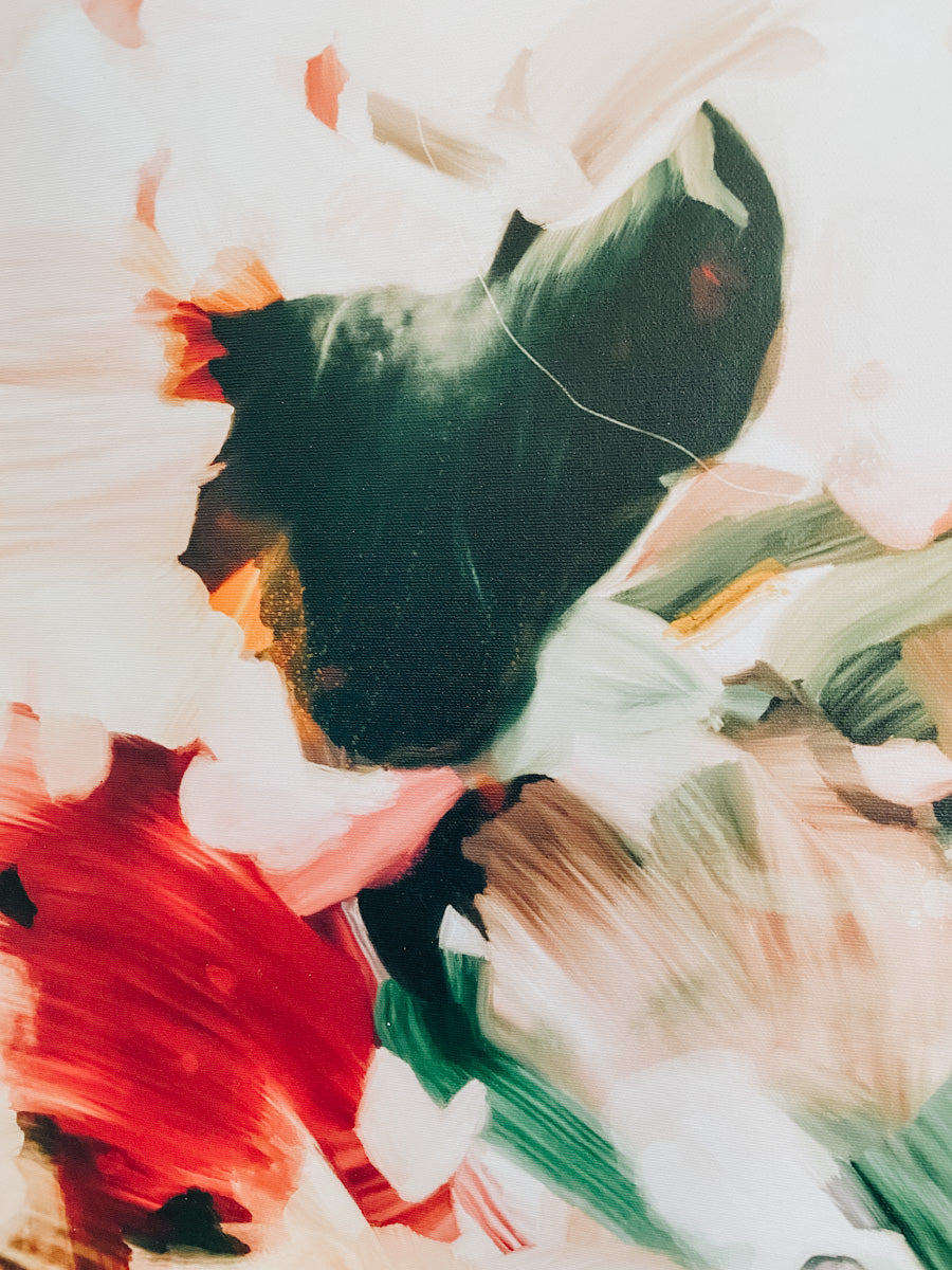 Rosalie, colorful abstract wall art prints by Parima Studio