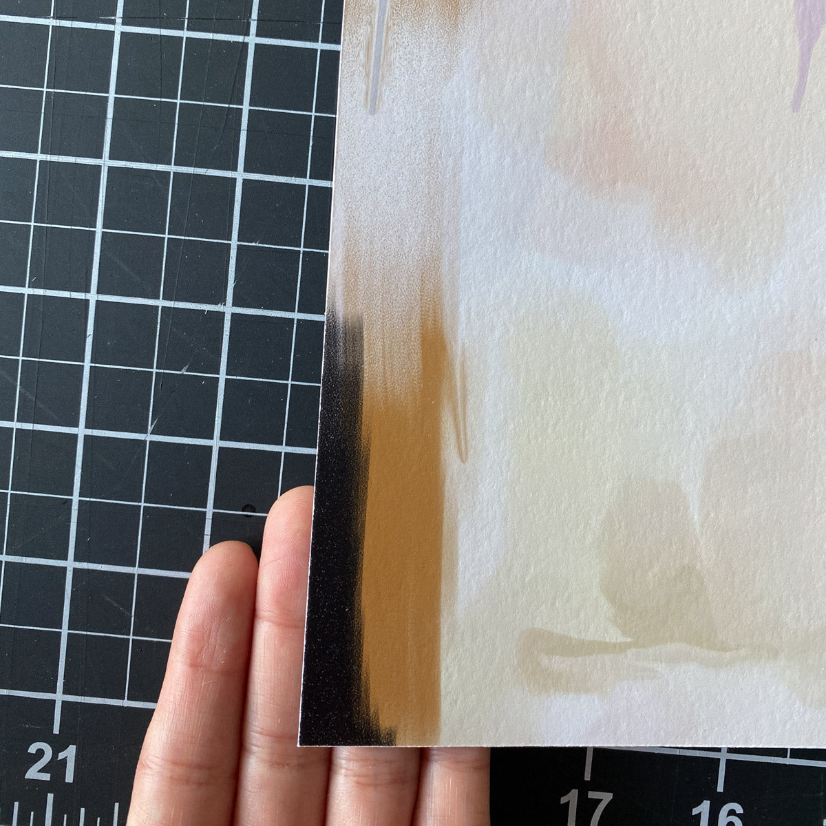 Ruthie, colorful abstract wall art prints by Parima Studio