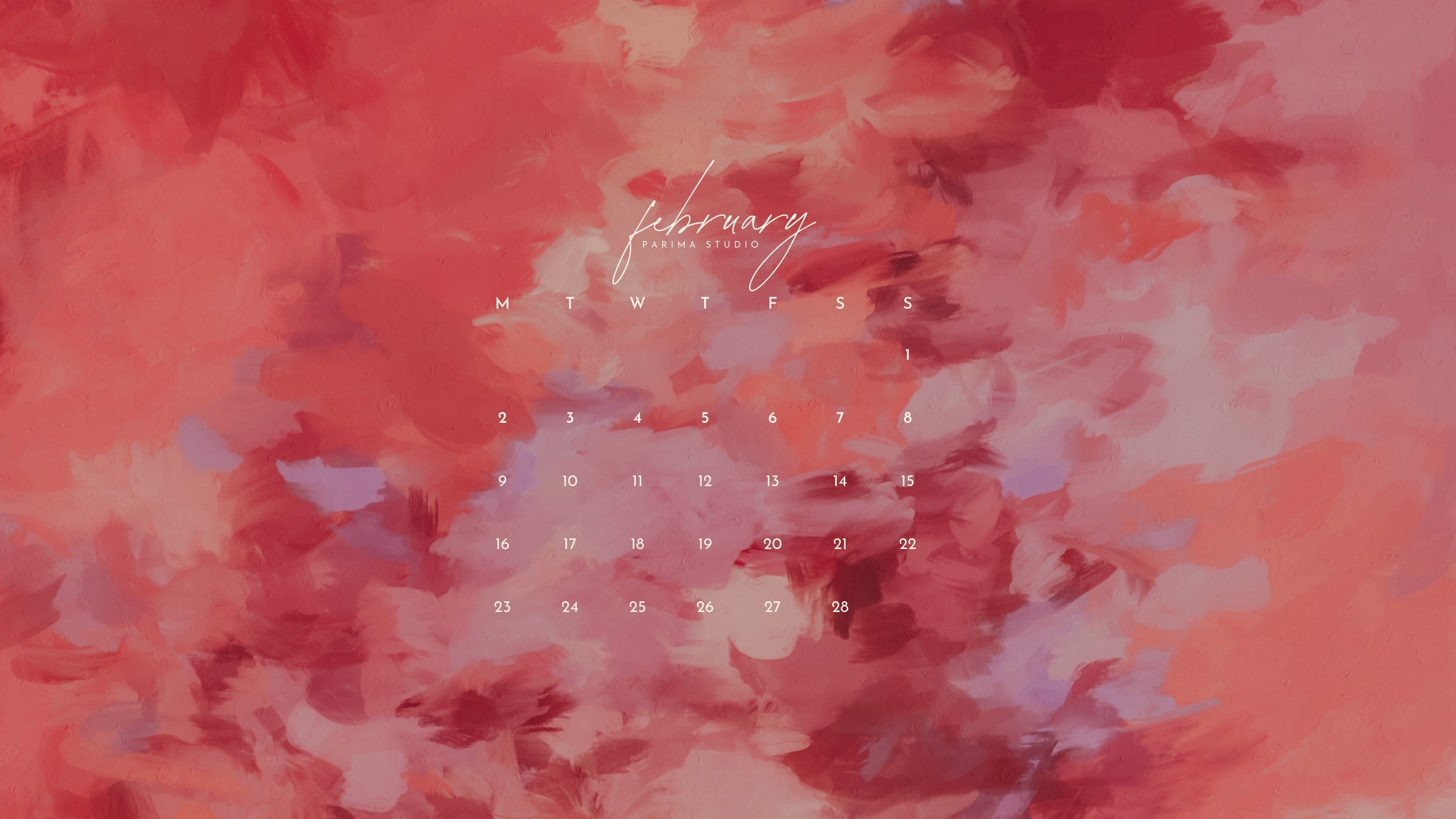 February 2026 Calendar and Wallpaper Download