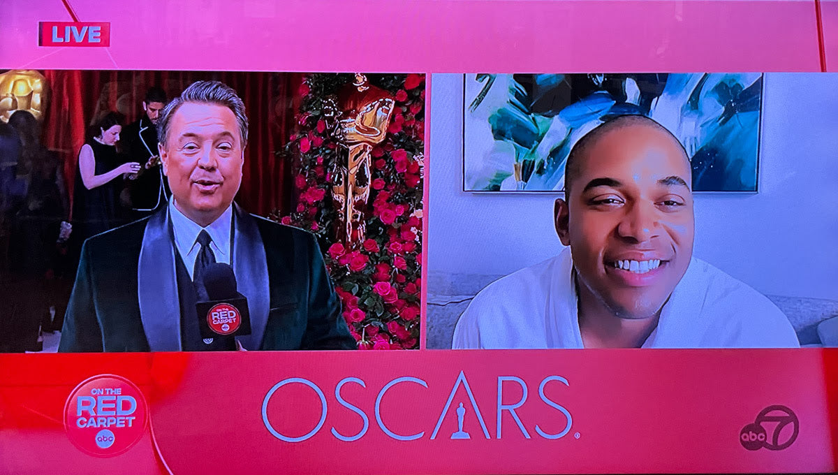 Caspian on The Oscars Red Carpet Televised Event