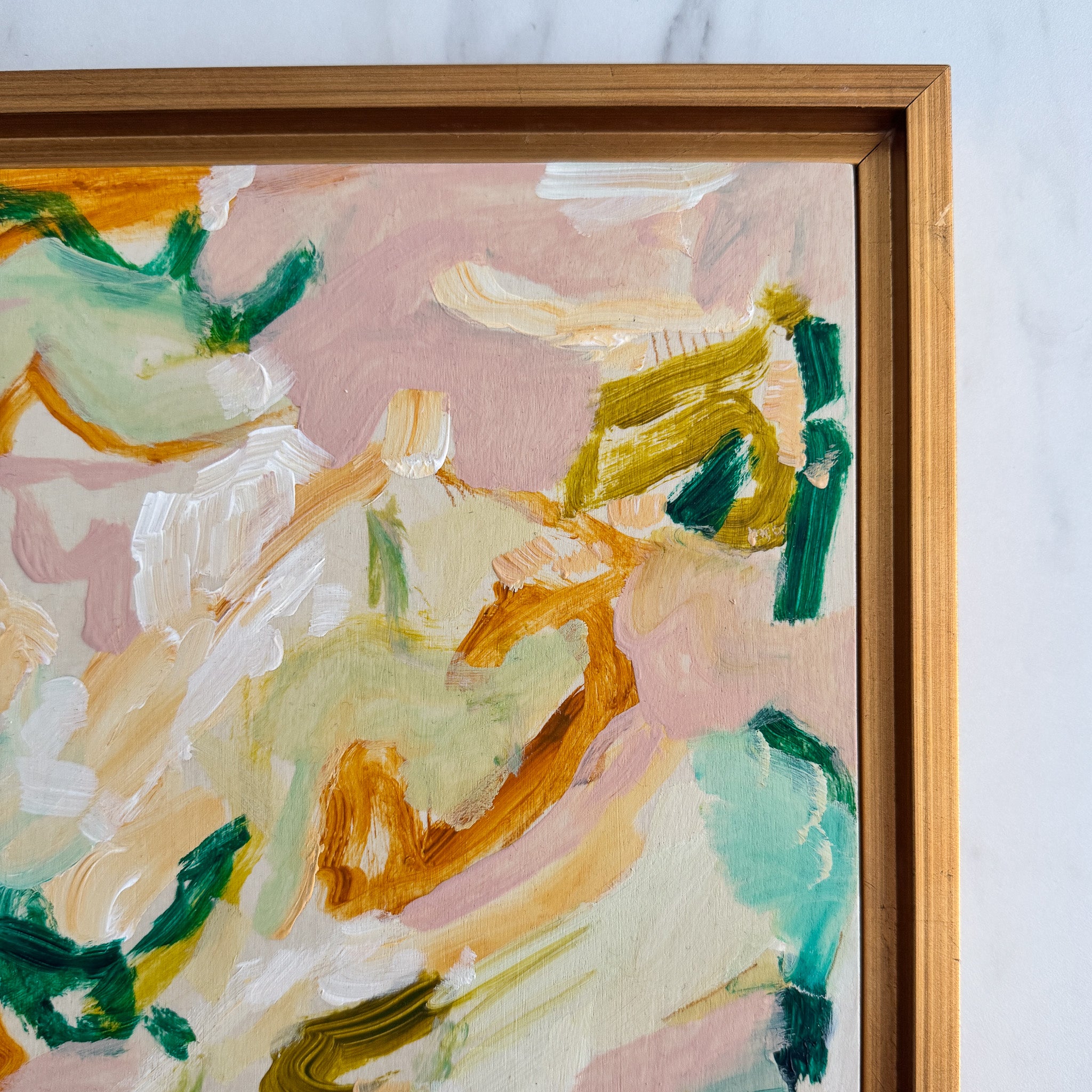 Blanca, framed 13x13