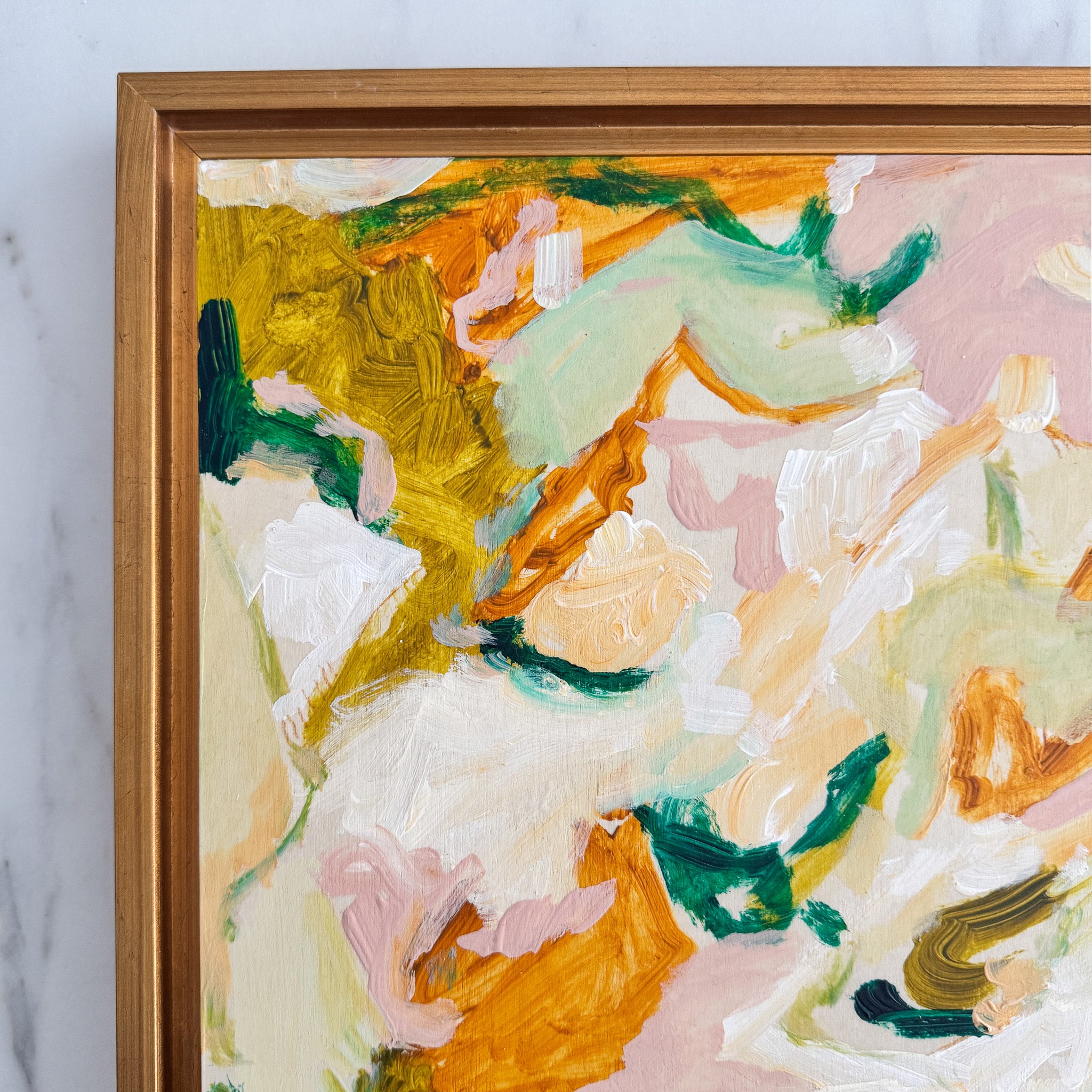 Blanca, framed 13x13