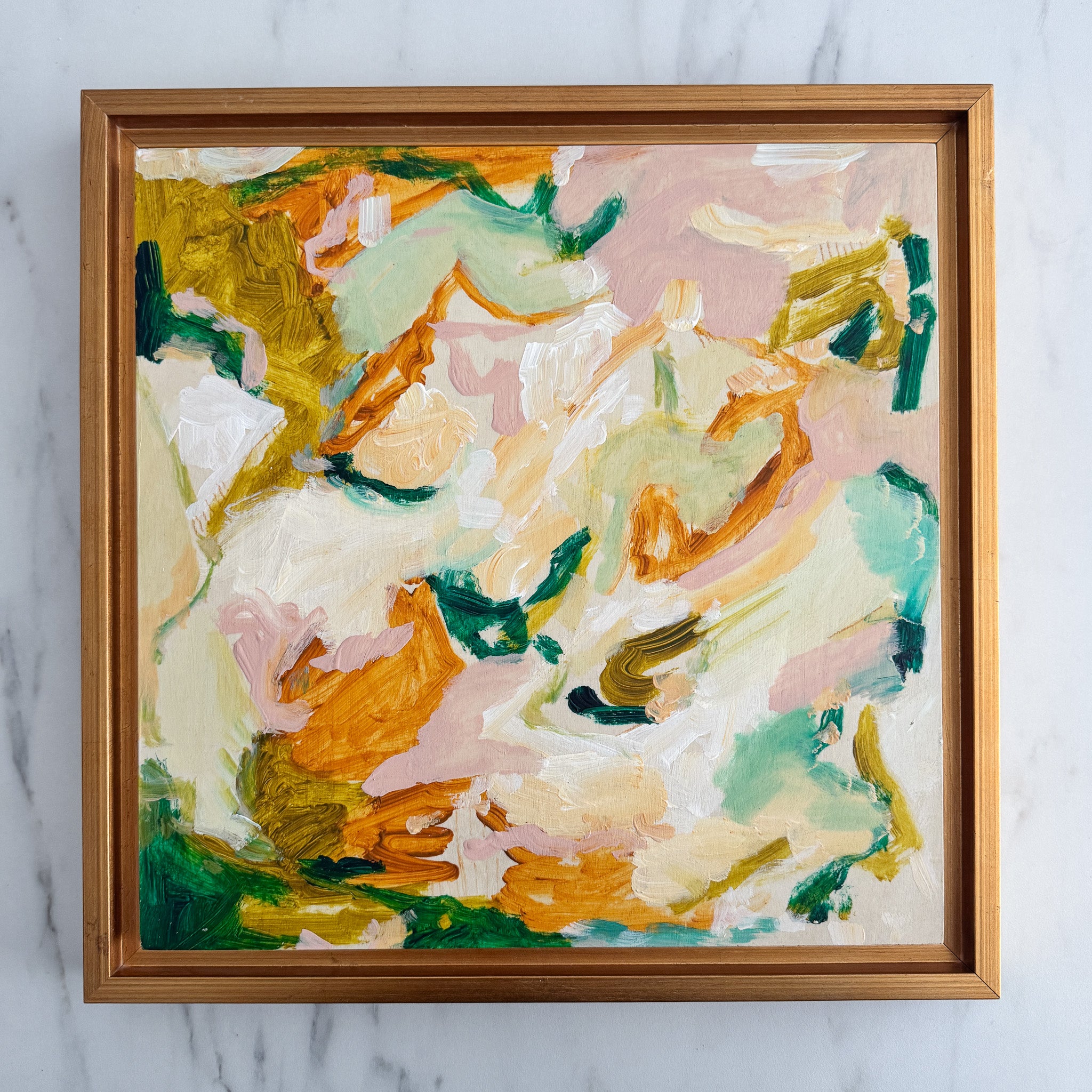 Blanca, framed 13x13