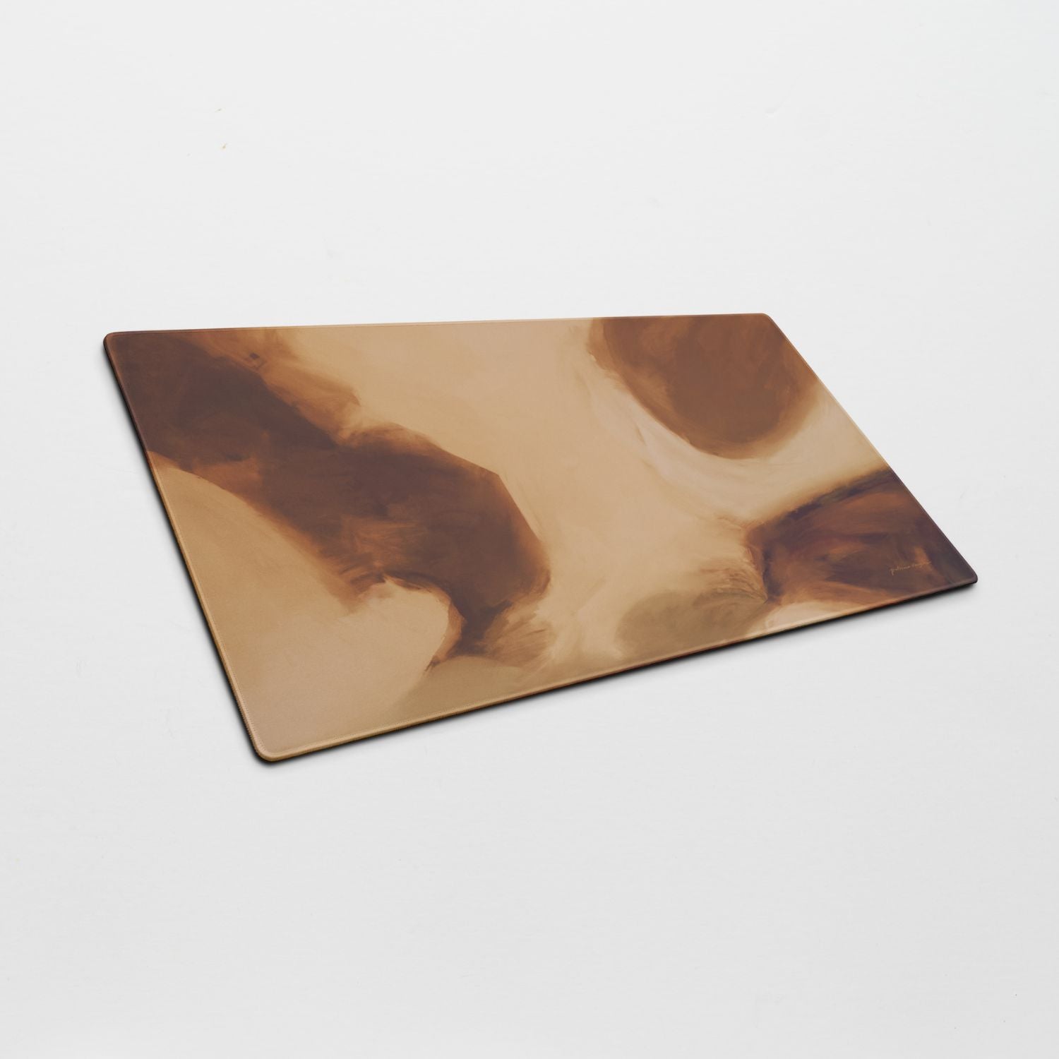 Clay, colorful desk mat for styling your office desk. Featuring artwork by Parima Studio. Home office styling accessories, cubicle styling accessories.