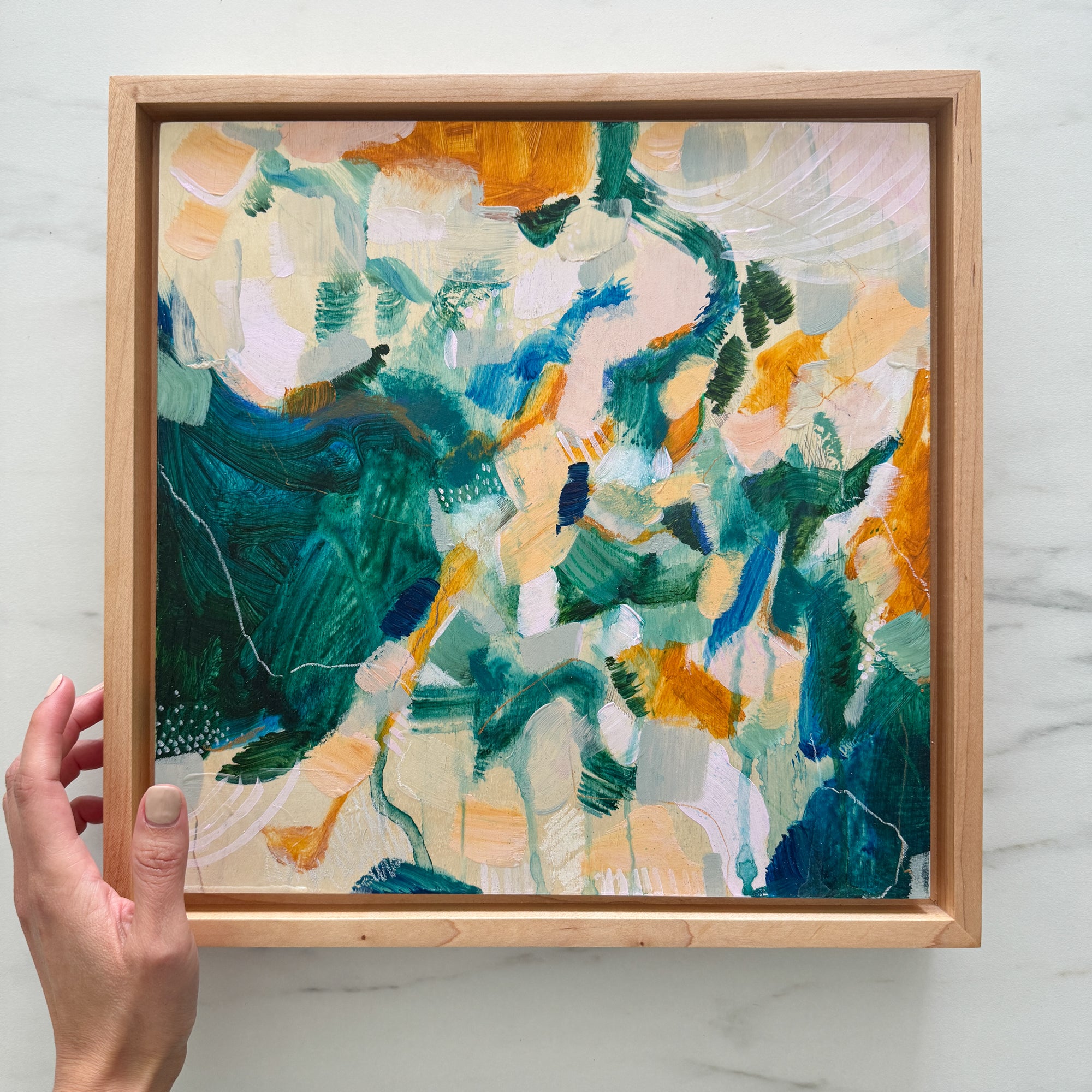 Dalileh, Framed 13x13