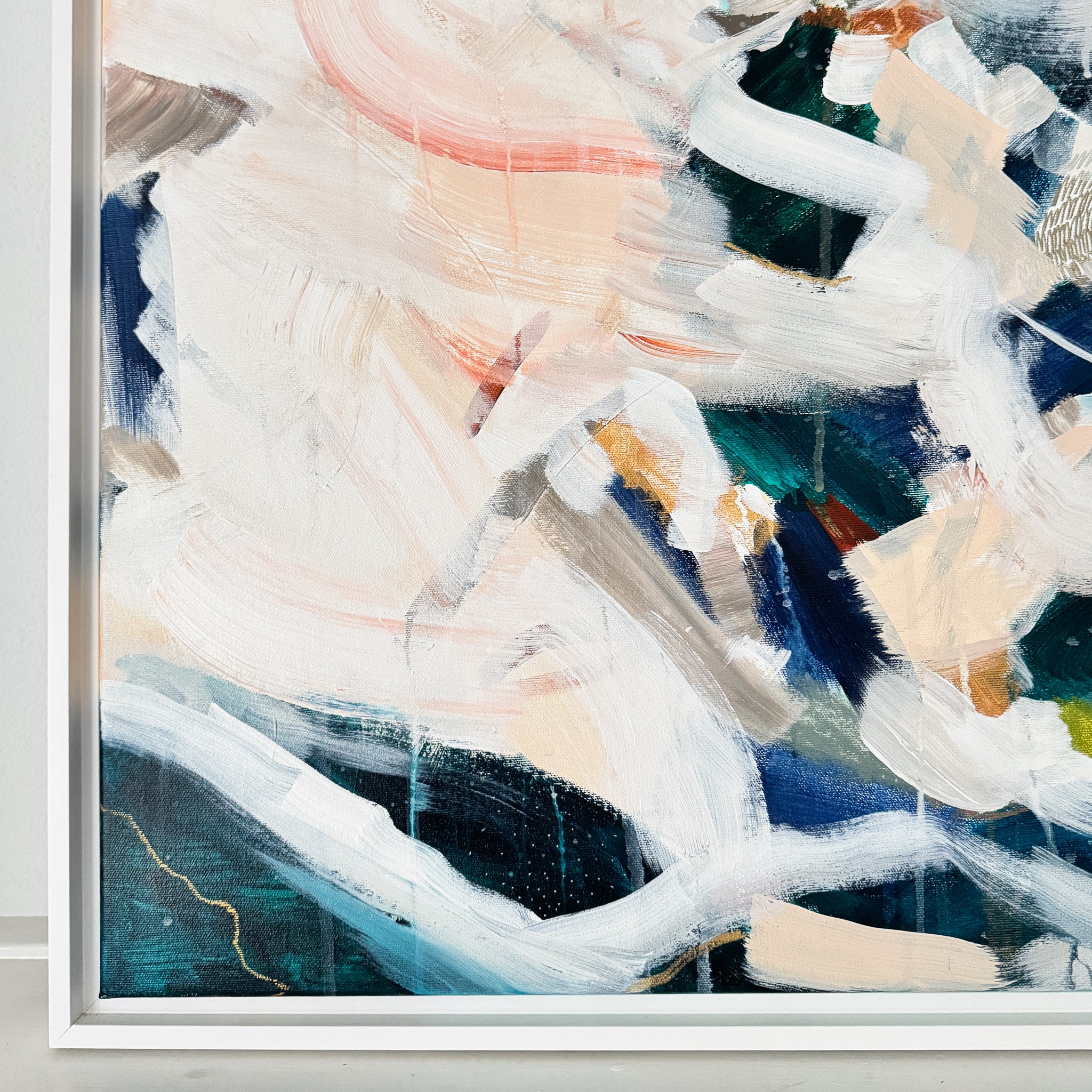 Ellis, framed 37x37