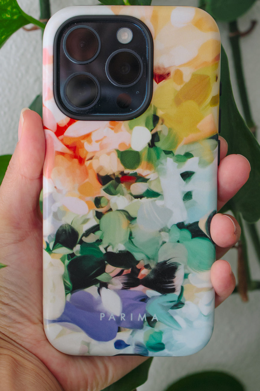 June, colorful iPhone Case by Parima Studio - premium pretty artful phone case