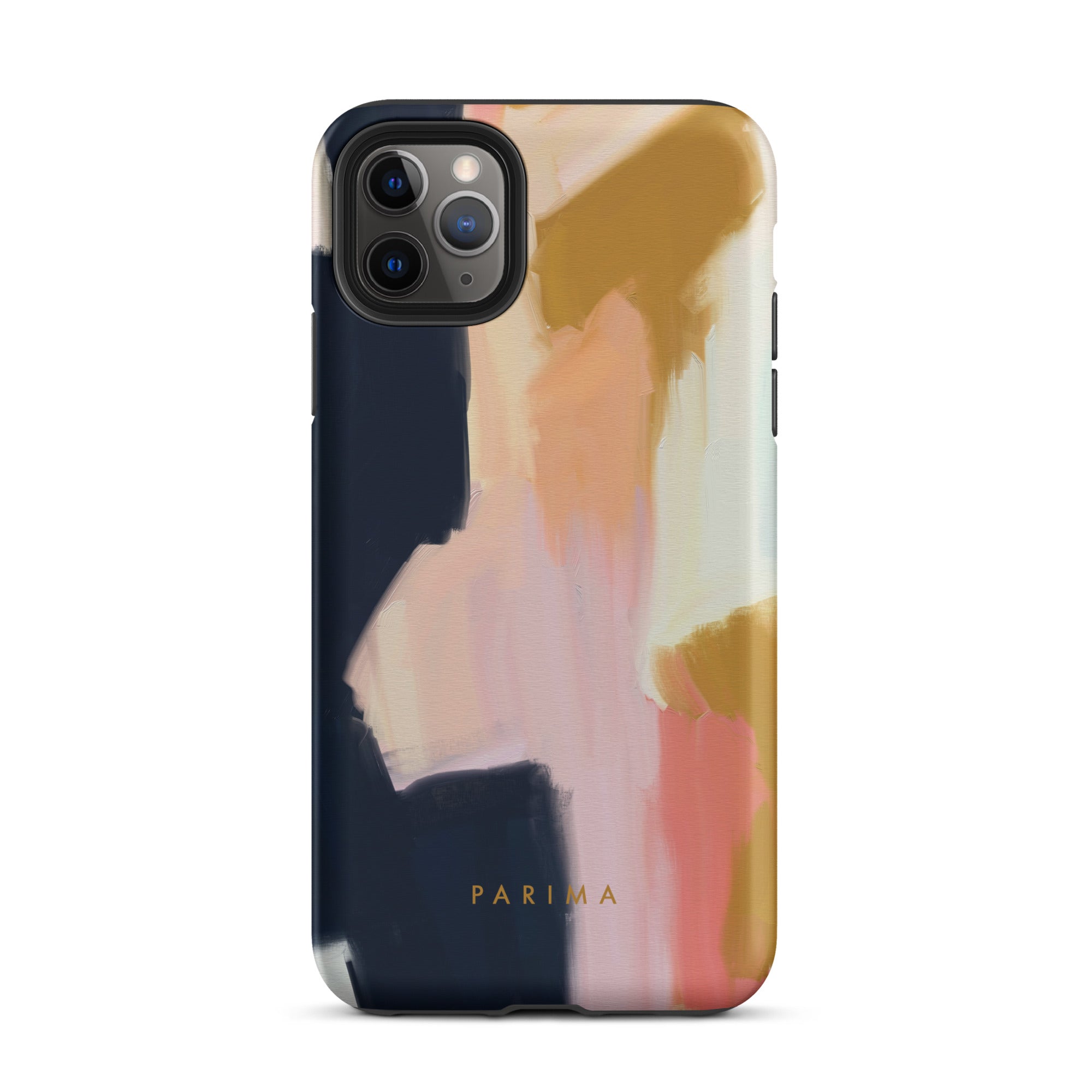 Kali, blue and gold abstract art - iPhone 11 Pro Max tough case by Parima Studio