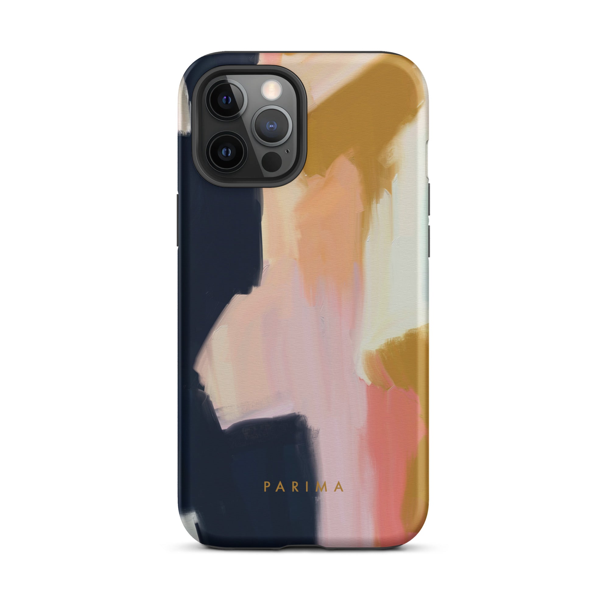 Kali, blue and gold abstract art - iPhone 12 Pro Max tough case by Parima Studio