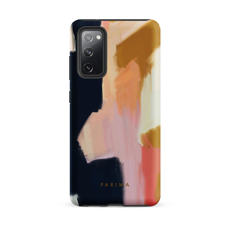 Kali, pink and gold abstract art on Samsung Galaxy S20 FE tough case by Parima Studio