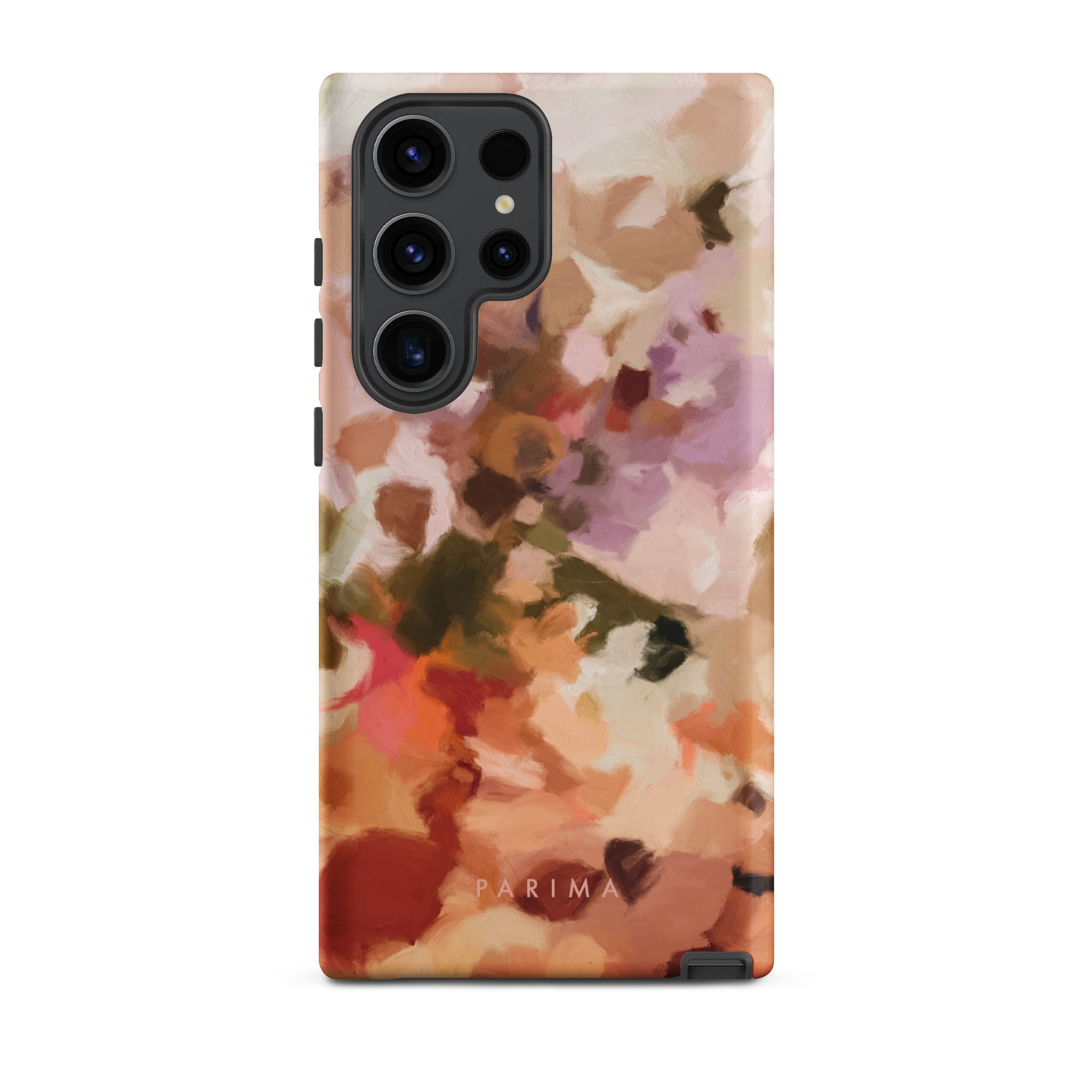 Lavender, Premium tough Samsung Galaxy phone case. Abstract artsy phone case