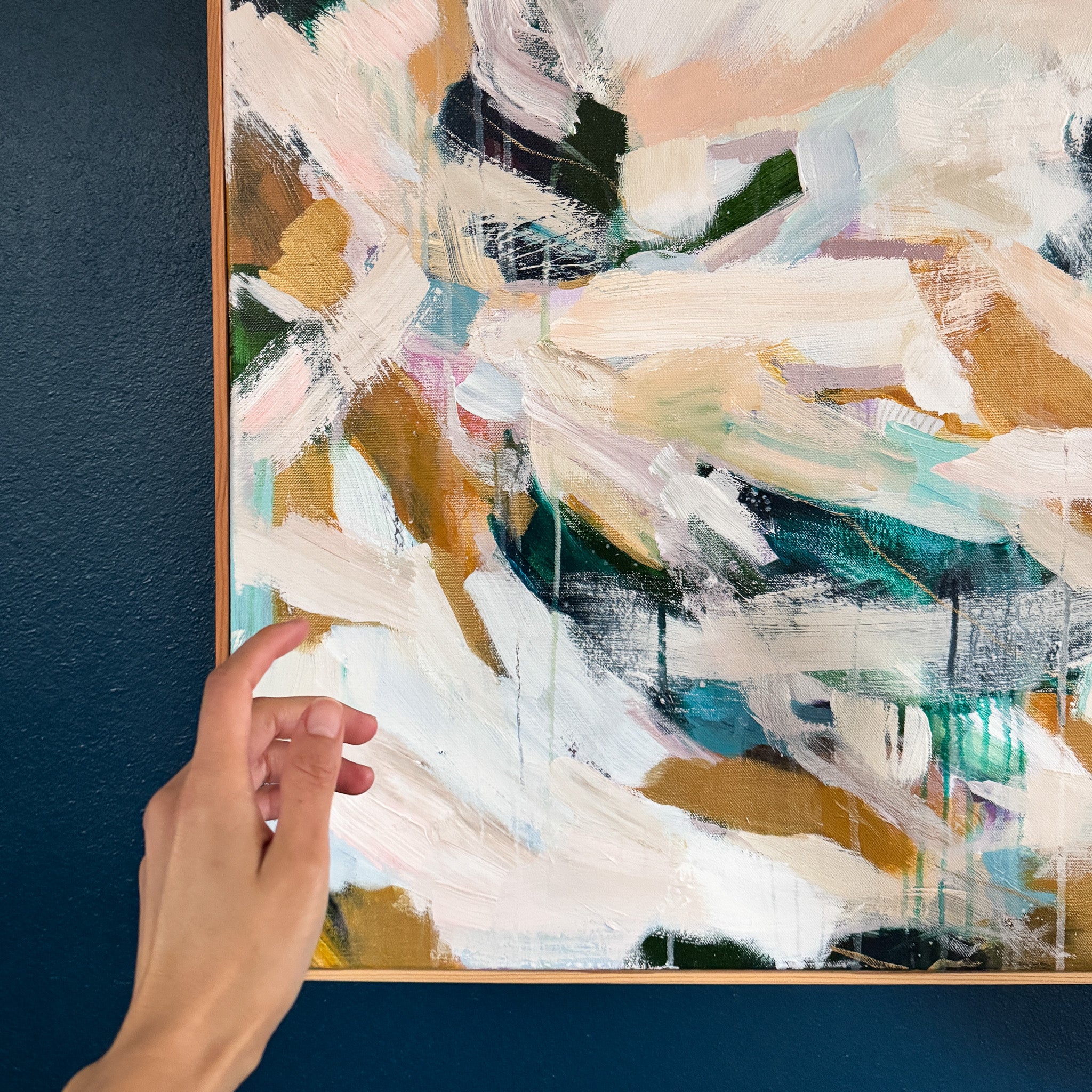 Waverly, framed 36x36