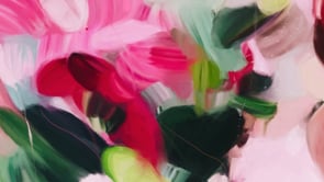 Video of Bloom, colorful abstract art print by Parima Studio