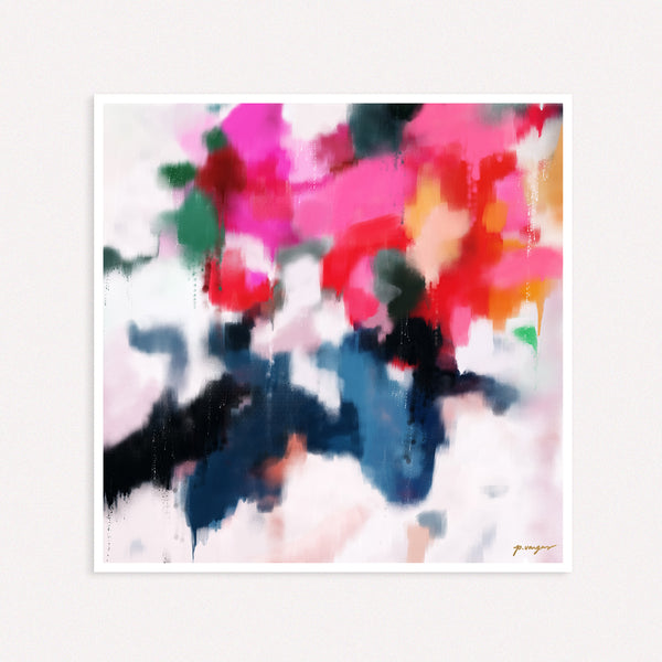 Essi, colorful abstract wall art prints by Parima Studio